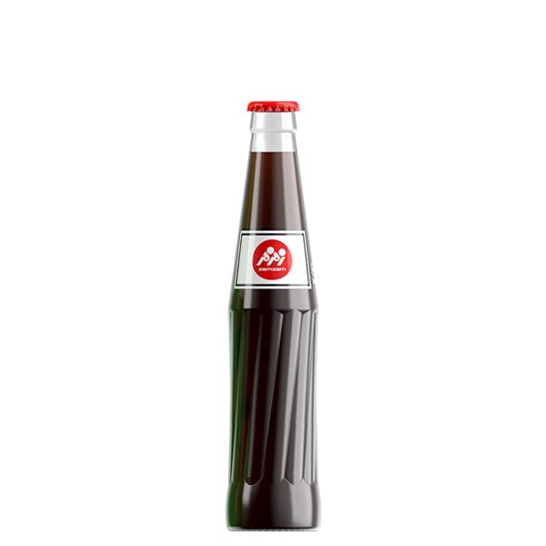 Carbonated Soft Drink Glass Bottle Cola