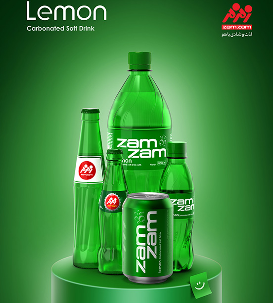 Carbonated Drink Lemon Bottle 1.5 Lit – Zamzam IRAN